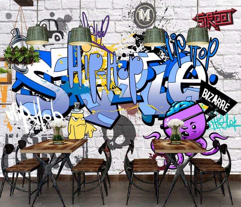 Papel pintado vintage de los 70