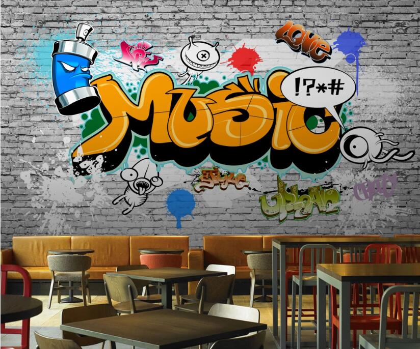 Papel pintado vintage de los 70