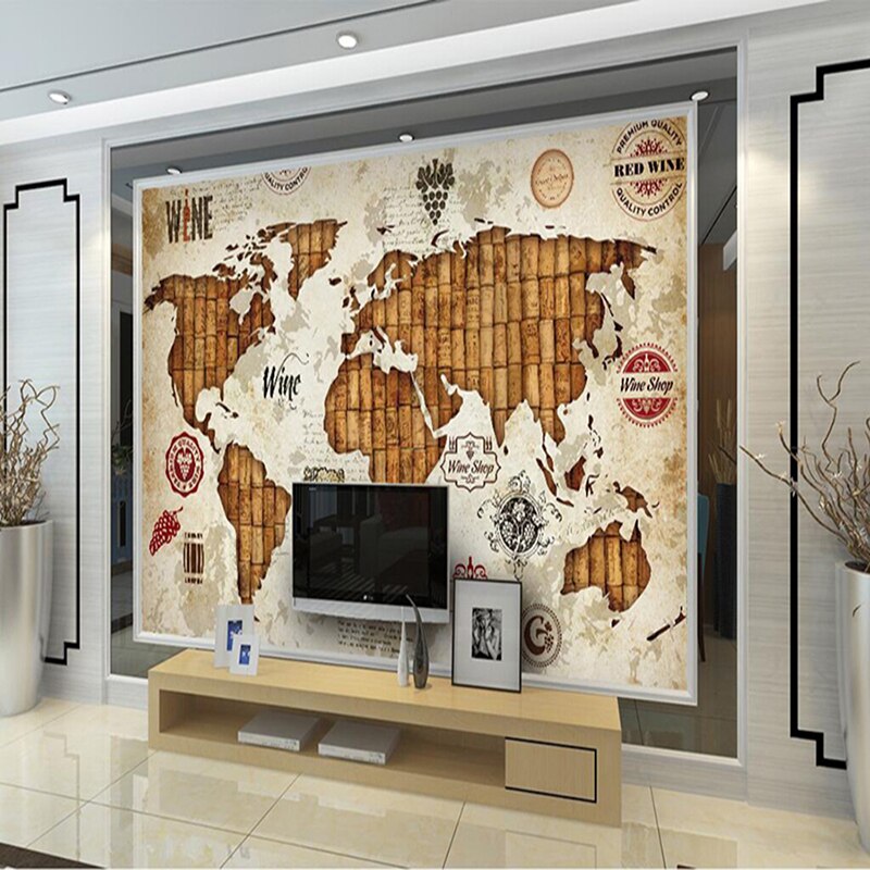 Fondo de Pantalla de Mapamundi Vintage