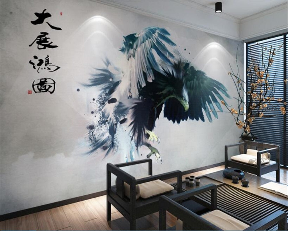 Papel Pintado Pájaros Vintage