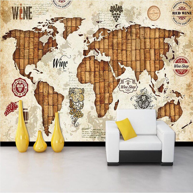 Fondo de Pantalla de Mapamundi Vintage