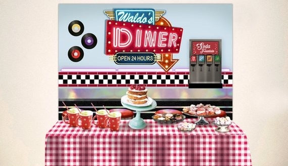 Papel Pintado Trompe L'Oeil Vintage