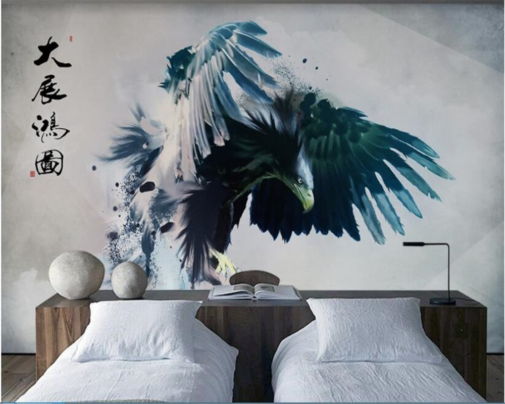 Papel Pintado Pájaros Vintage