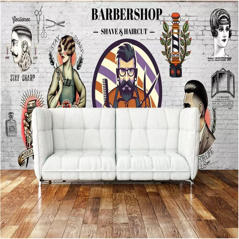 Papel pintado de estilo retro