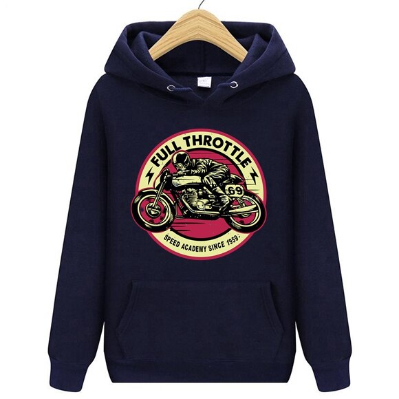 Sudadera Moto Vintage
