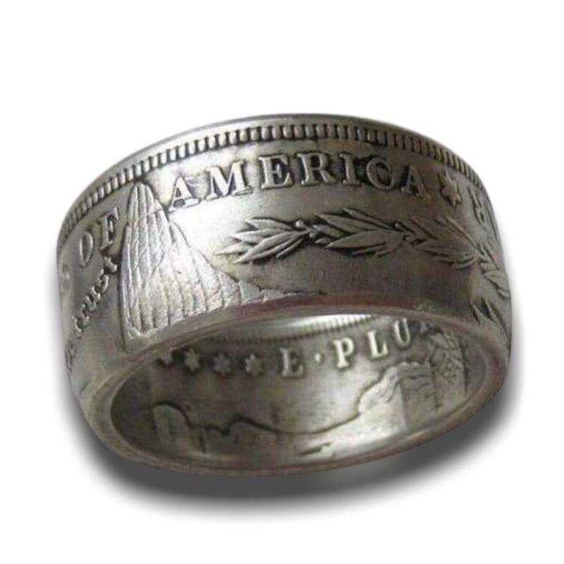 Anillo de hombre americano vintage