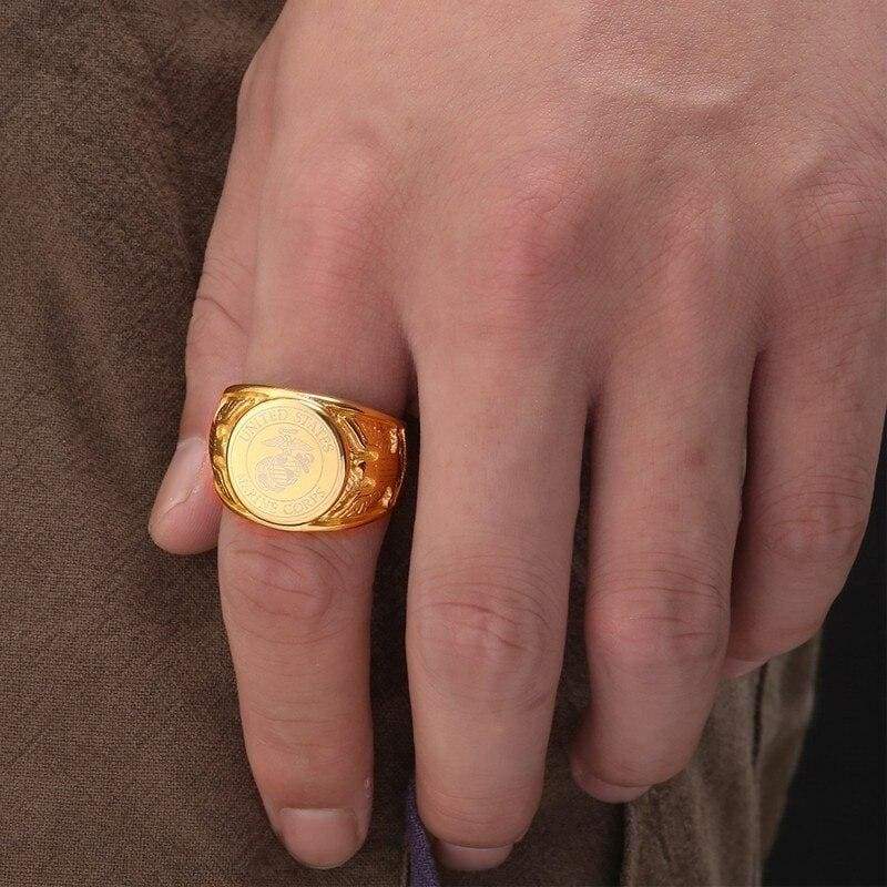 Anillo vintage de la Marina de los EE. UU.