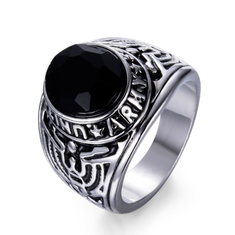 Anillo vintage del ejército de EE. UU.