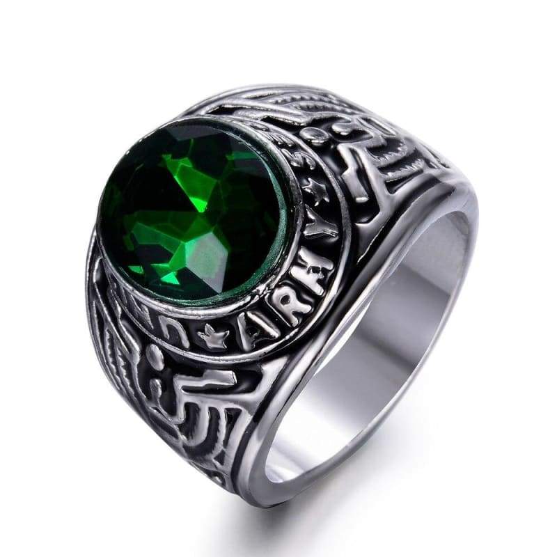 Anillo vintage del ejército de EE. UU.