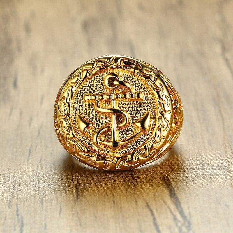 Anillo de sello vintage del ejército de EE. UU.