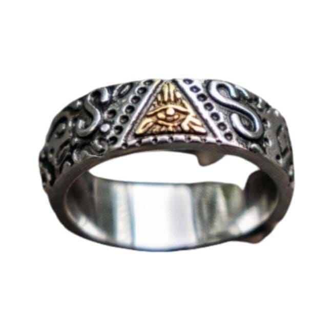 Anillo Masónico Discreto Vintage