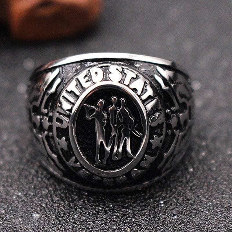 Anillo vintage de la Fuerza Aérea de EE. UU.