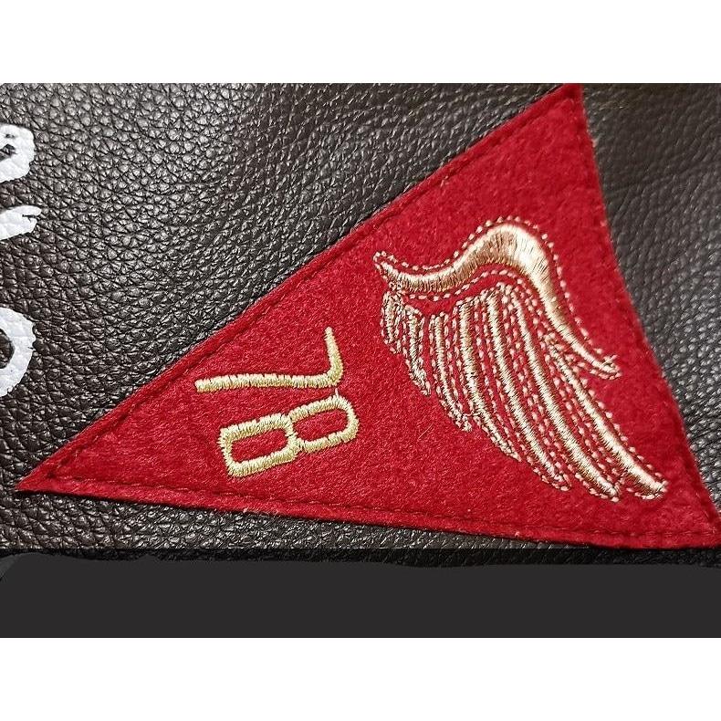 Chaqueta bomber americana vintage de la Segunda Guerra Mundial