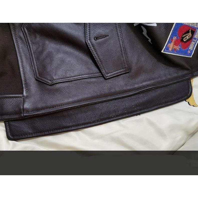 Chaqueta bomber americana vintage de la Segunda Guerra Mundial