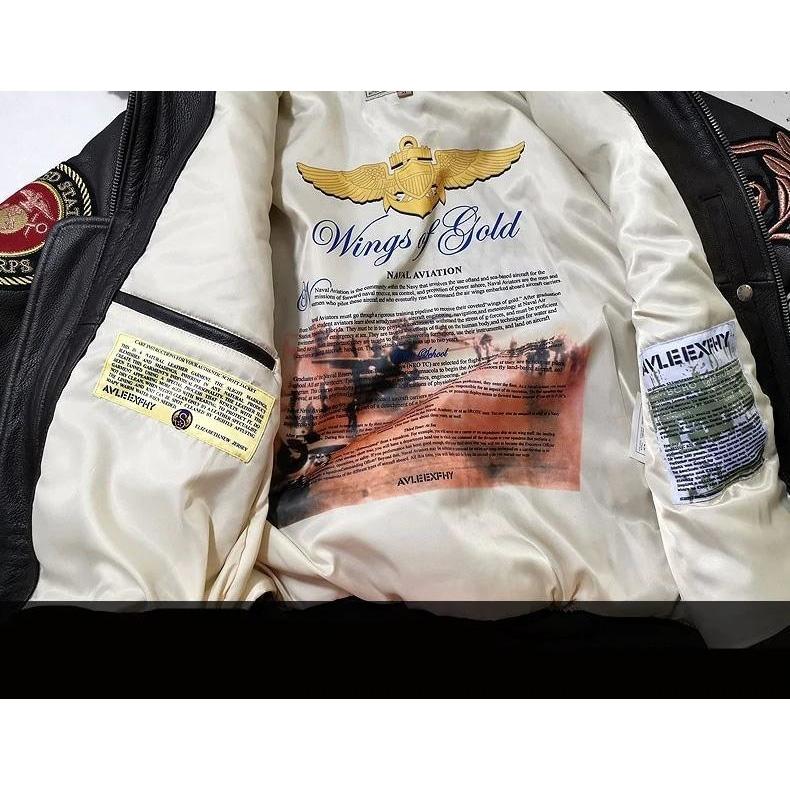 Chaqueta bomber americana vintage de la Segunda Guerra Mundial