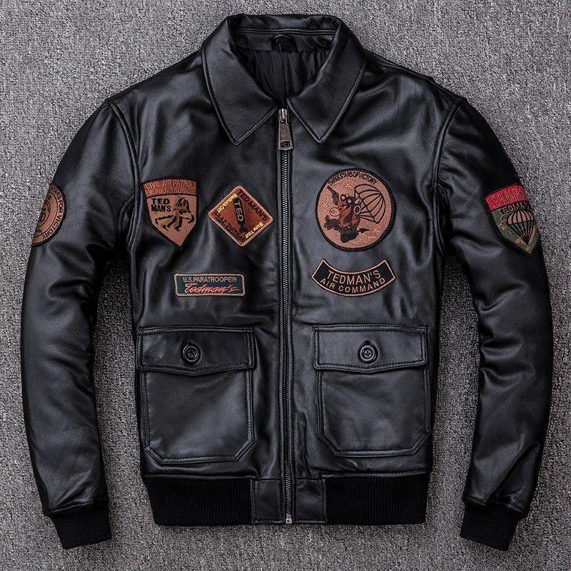 Chaqueta bomber americana vintage para hombre