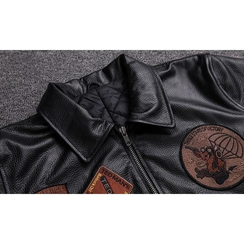 Chaqueta bomber americana vintage para hombre