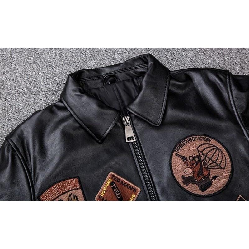 Chaqueta bomber americana vintage para hombre