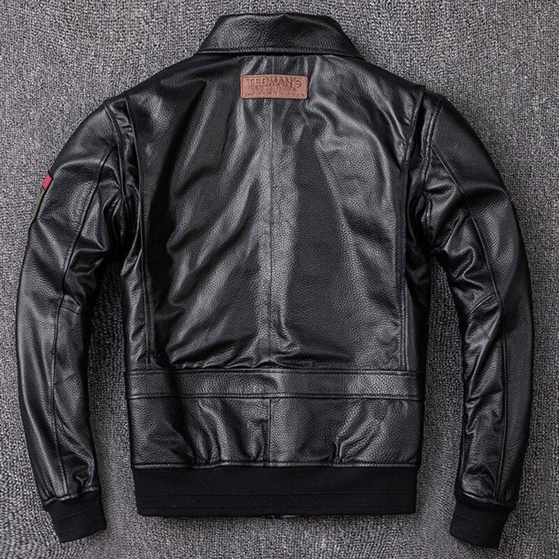 Chaqueta bomber americana vintage para hombre