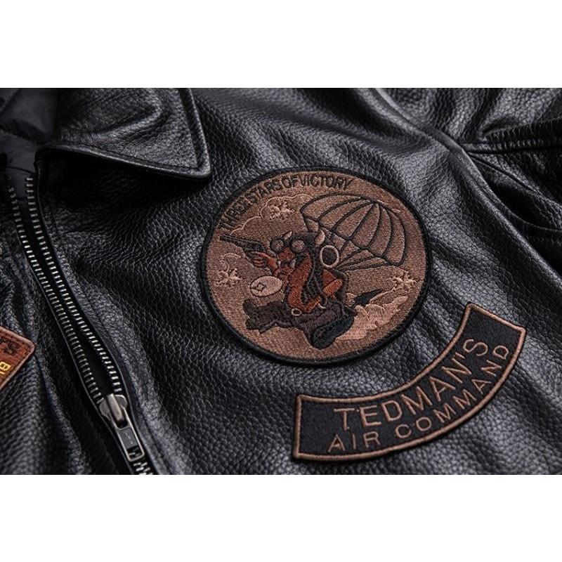 Chaqueta bomber americana vintage para hombre