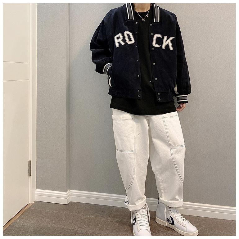 Chaqueta de béisbol americana vintage