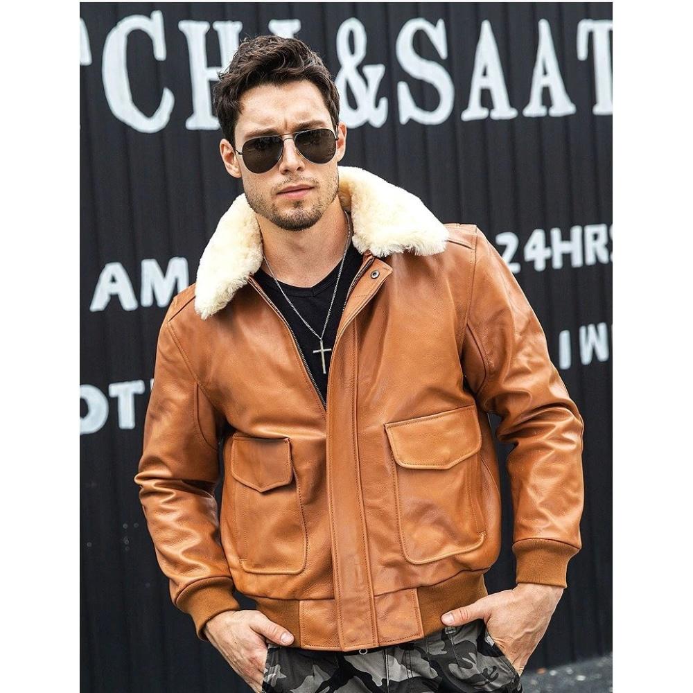 Chaqueta piloto americana vintage