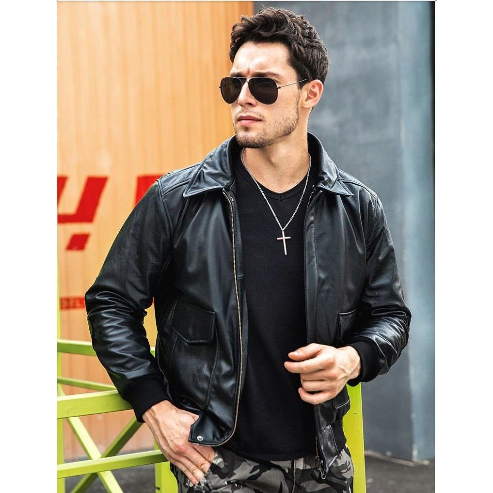 Chaqueta piloto americana vintage