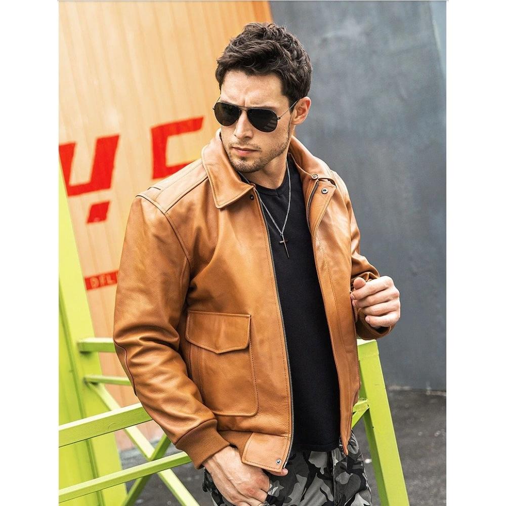 Chaqueta piloto americana vintage