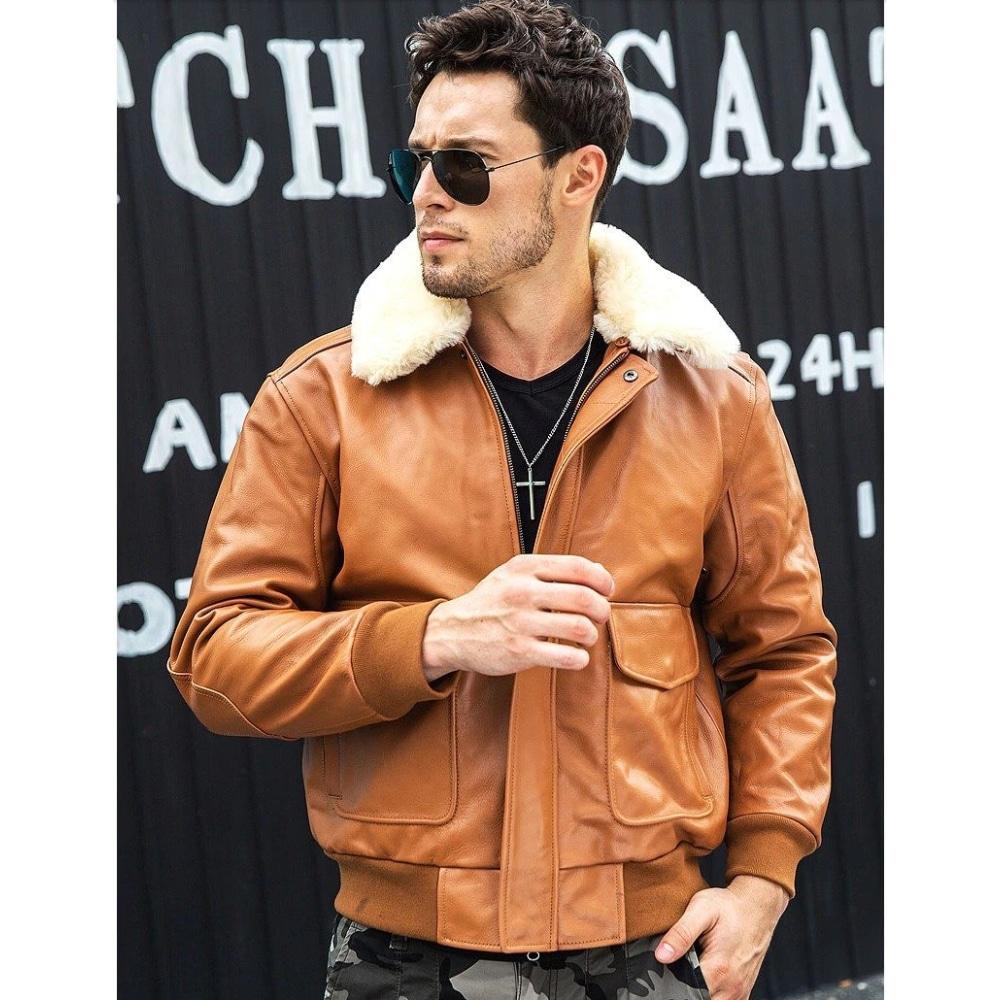 Chaqueta piloto americana vintage