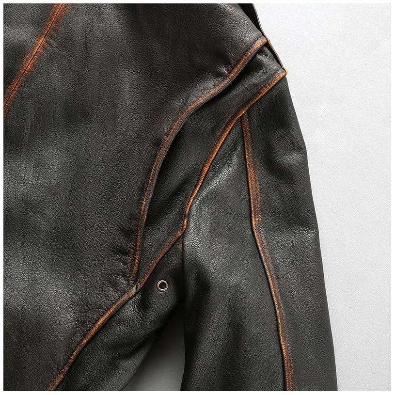 Chaqueta de piloto de combate estadounidense vintage