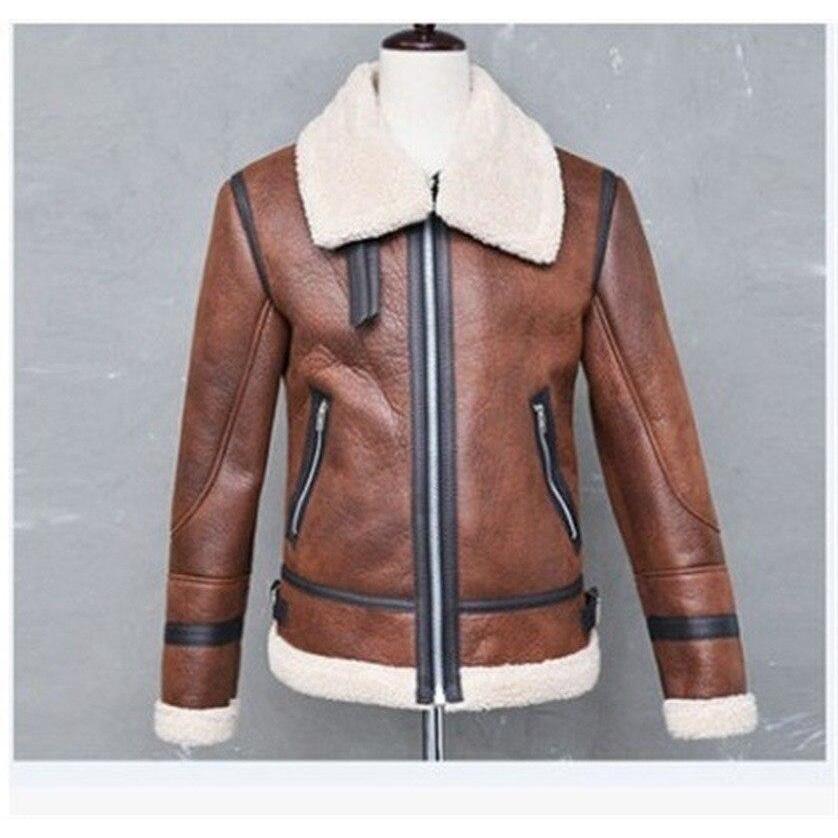 Chaqueta Americana Vintage de Cuero Teddy