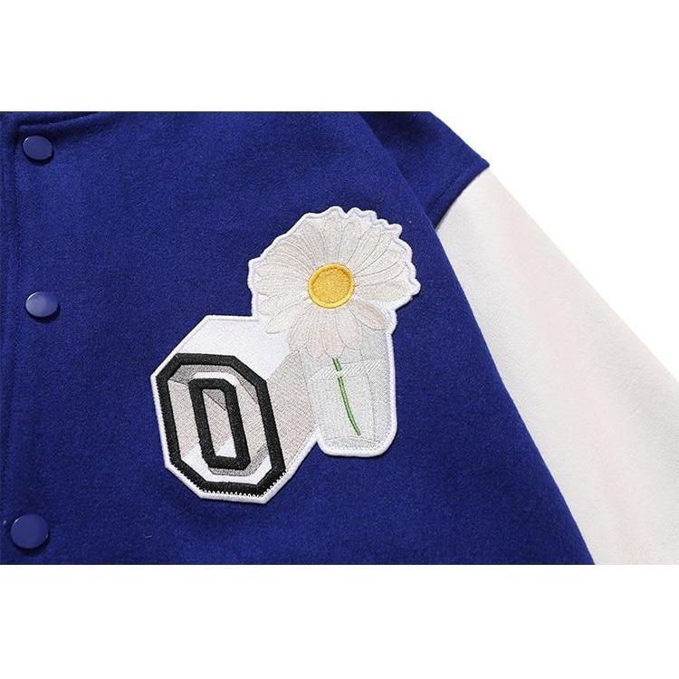 Chaqueta de peluche vintage de fútbol americano