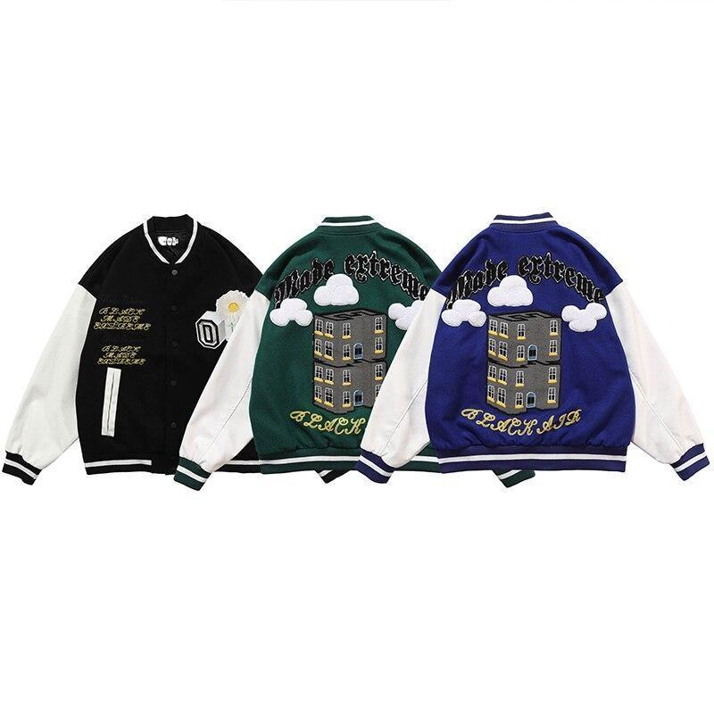 Chaqueta de peluche vintage de fútbol americano