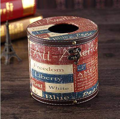 Caja de pañuelos vintage original