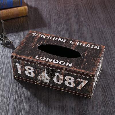 Caja de pañuelos vintage original