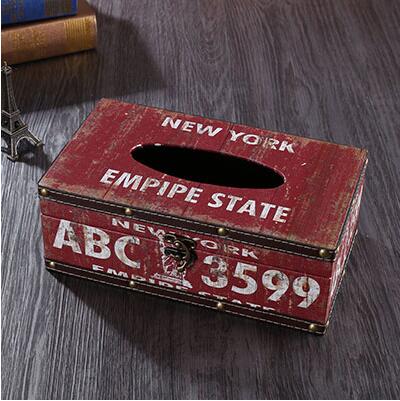 Caja de pañuelos vintage original