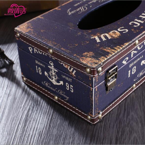 Caja de pañuelos vintage original