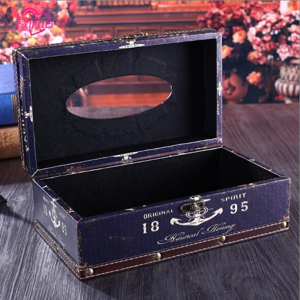 Caja de pañuelos vintage original