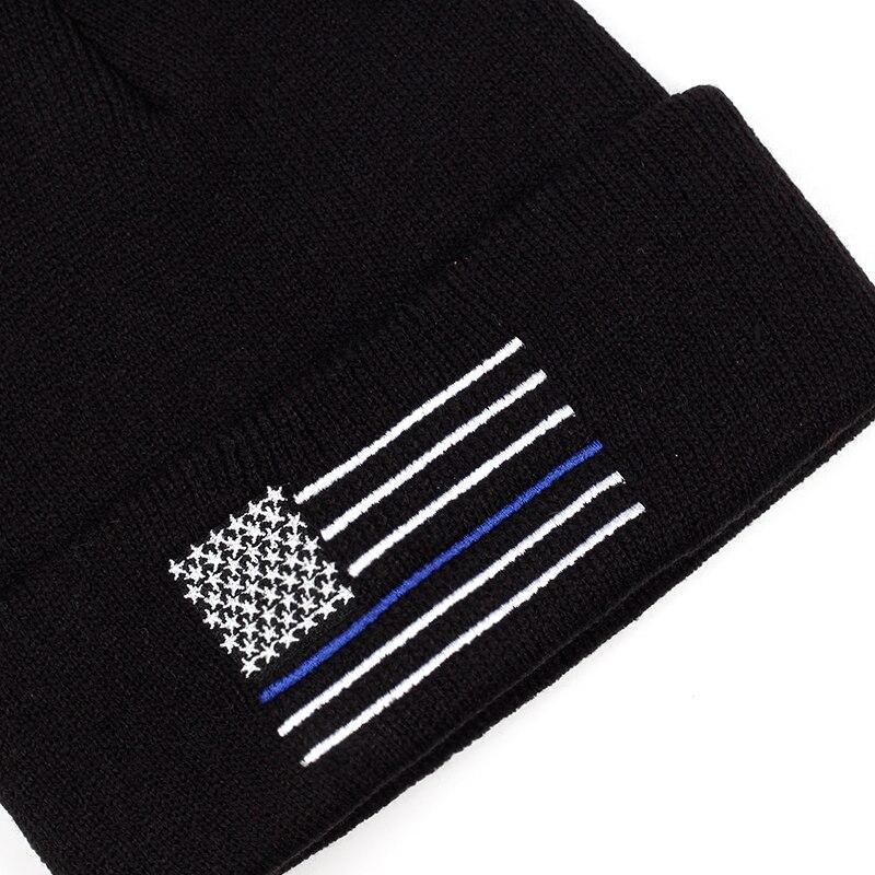 Gorro vintage con bandera americana