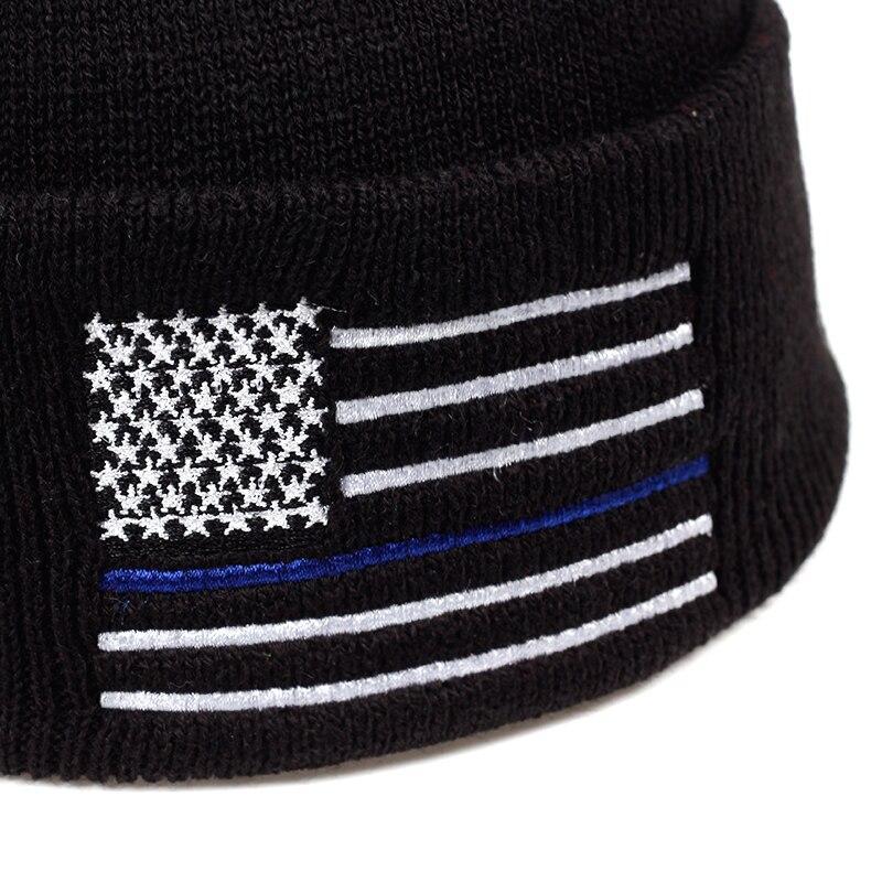 Gorro vintage con bandera americana