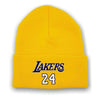 Gorro Vintage Lakers amarillo