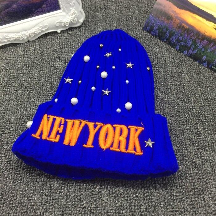 Gorro New York vintage para mujer
