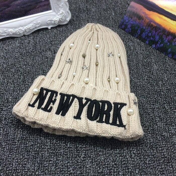 Gorro New York vintage para mujer