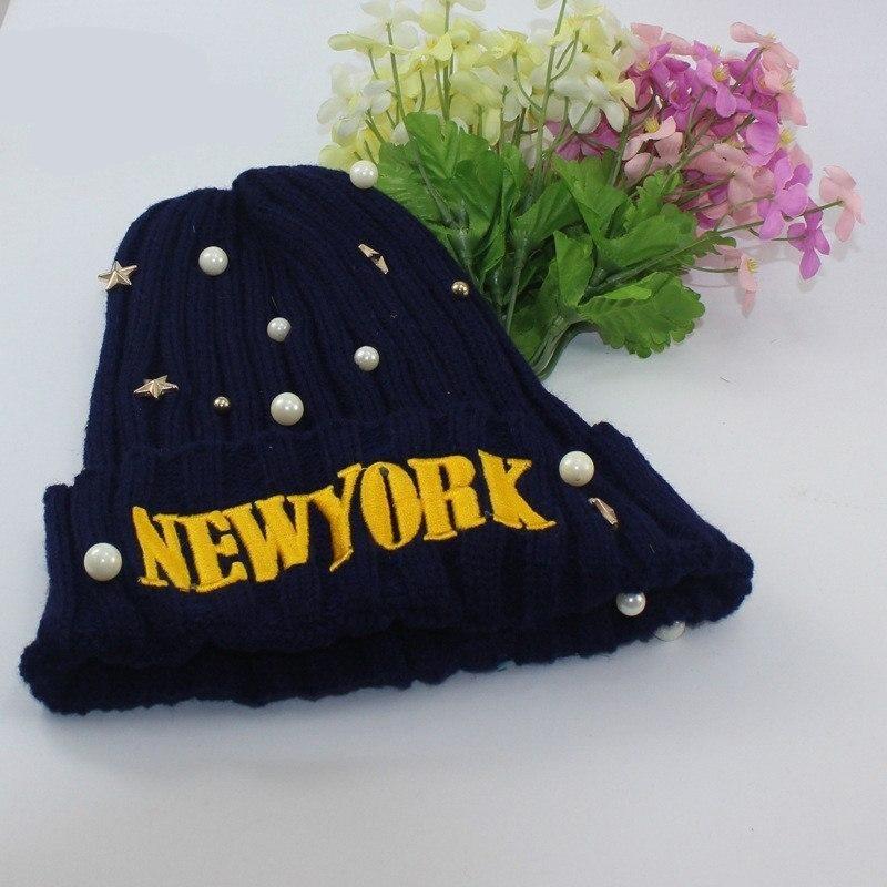 Gorro New York vintage para mujer
