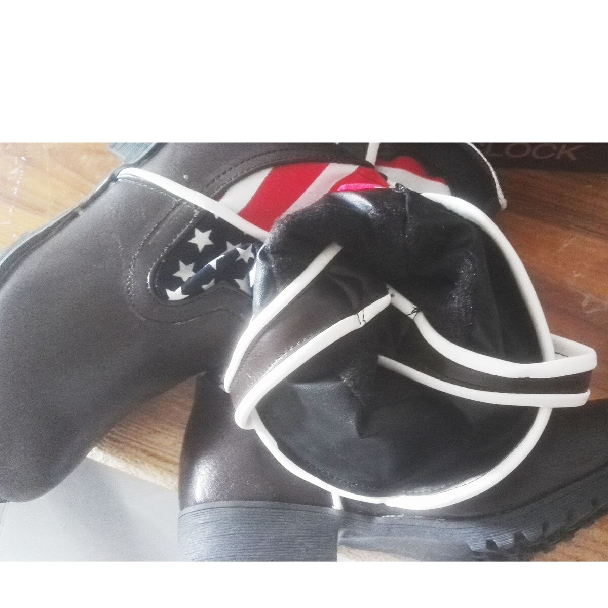 Botas americanas vintage para mujer