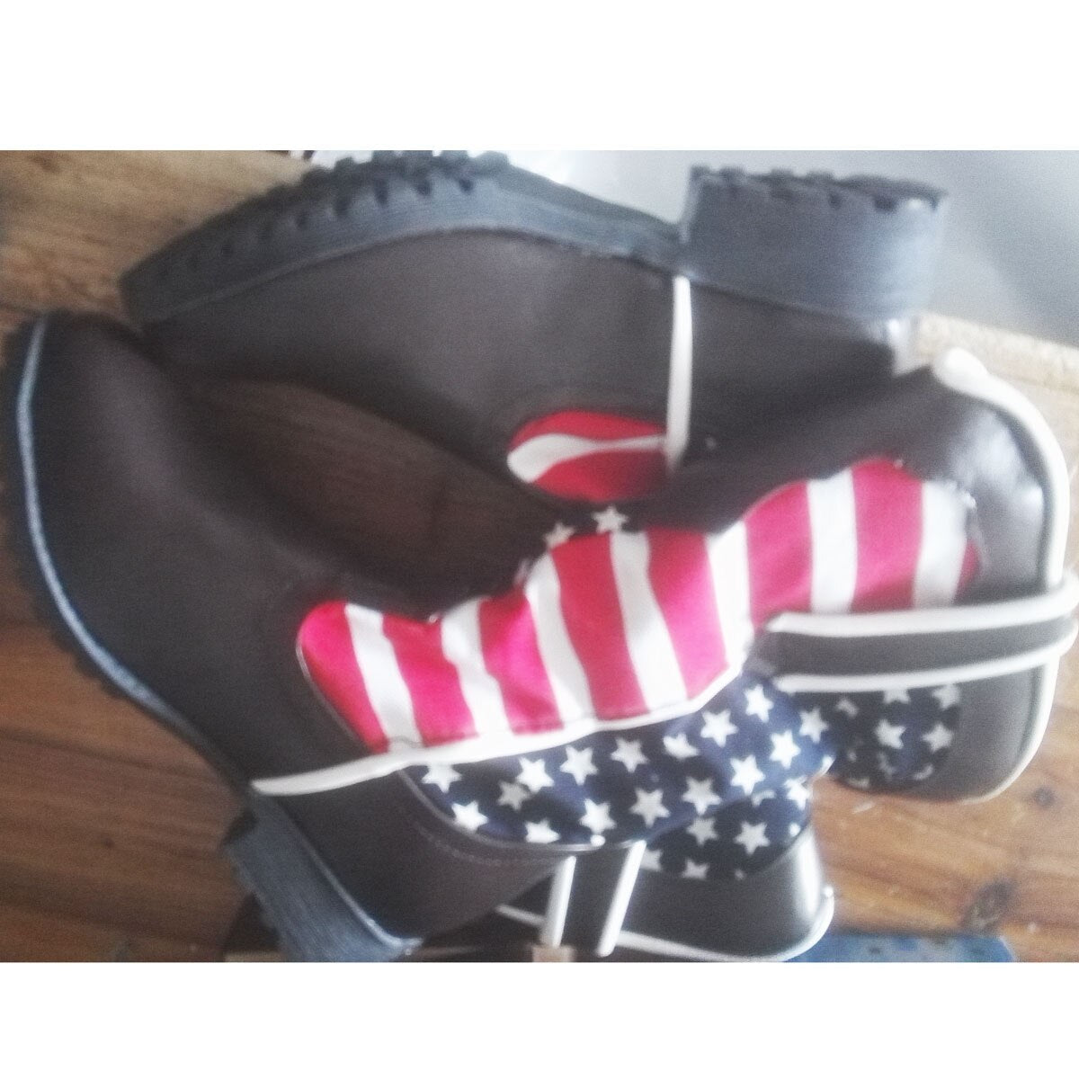 Botas americanas vintage para mujer