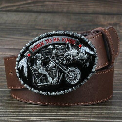 Hebilla de cinturón vintage Harley Davidson