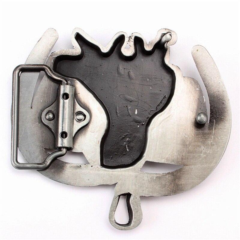 Hebilla de cinturón de nudillos de latón vintage