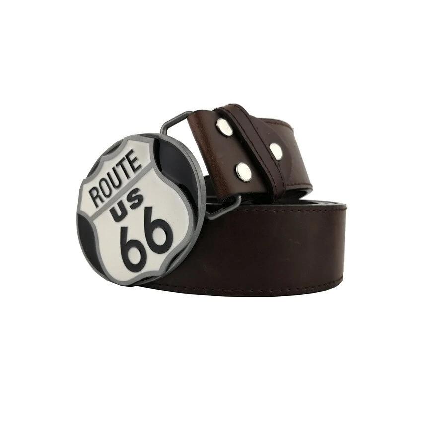 Hebilla de cinturón Vintage Route 66