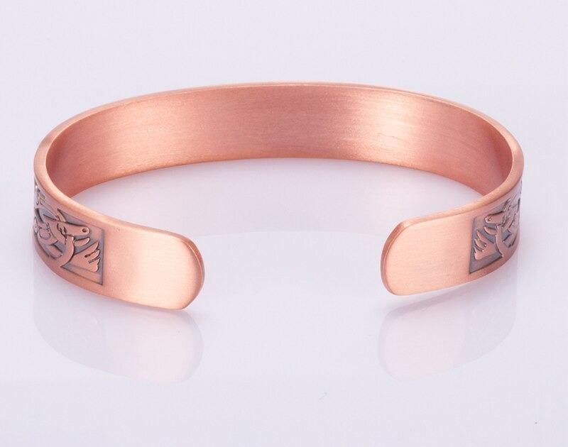 Pulsera vintage de cobre indio